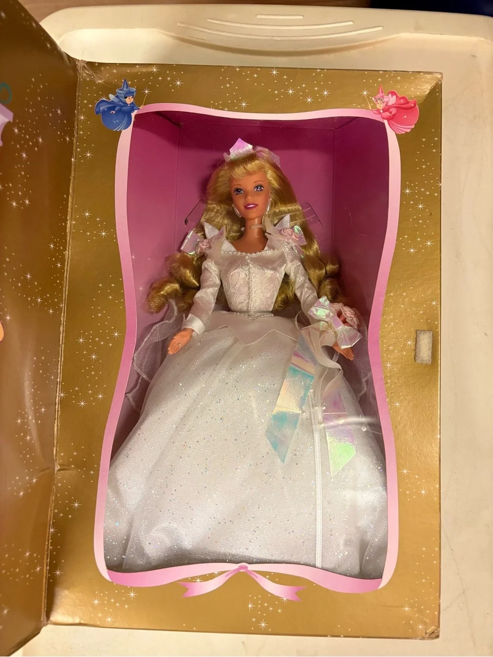 Walt Disney’s Wedding Sleeping Beauty Aurora Barbie doll